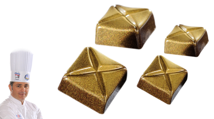 Bombón chocolate limón